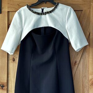 Shoshanna Over and Under Sheath Dress NWT Size 12
